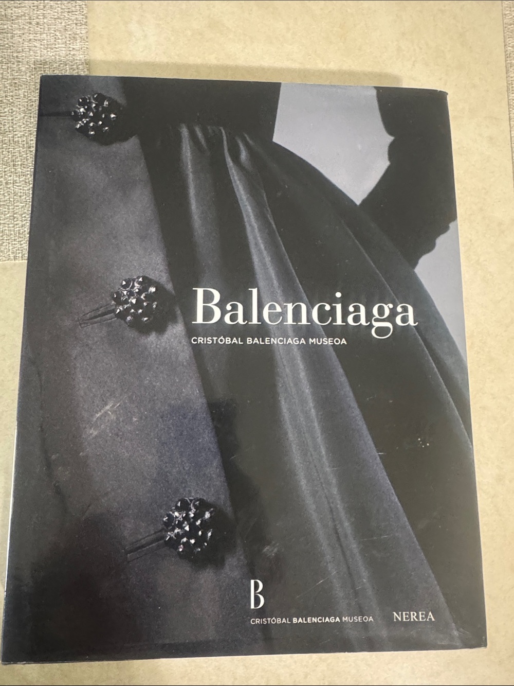 Balenciaga Black and Gray Editorial Cover